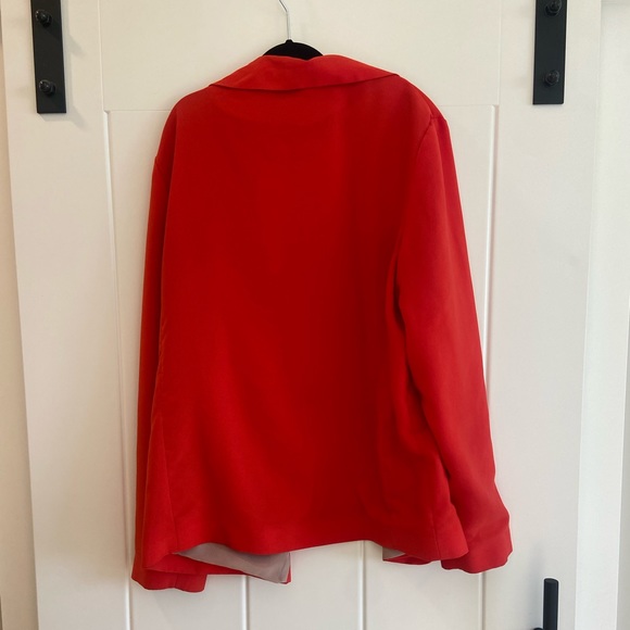 Tangerine/ orange blazer - Picture 2 of 4